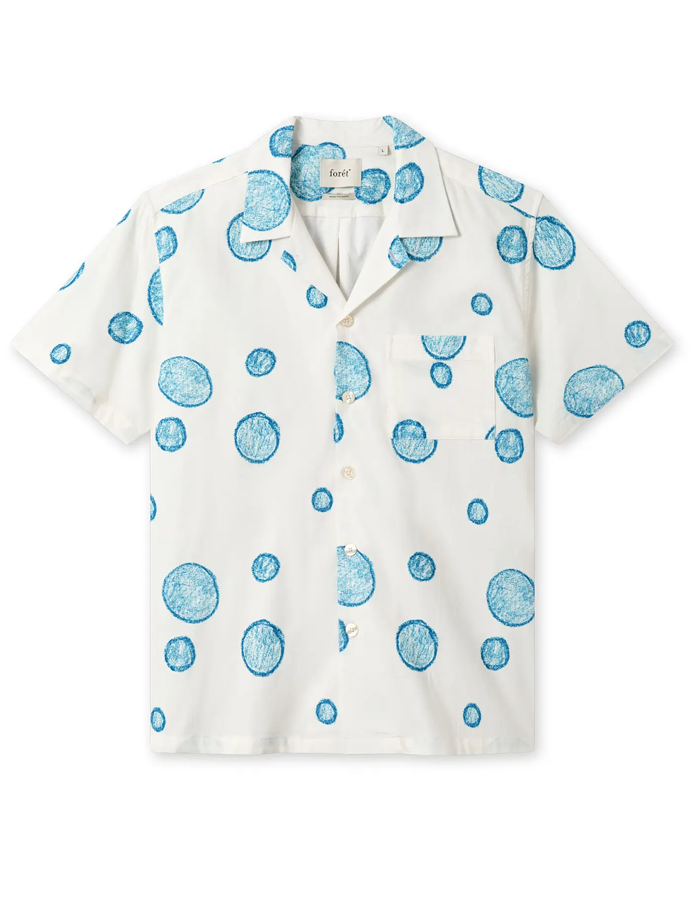 FORET | Hemd Slim Fit POOL | 